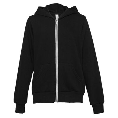 Youth Sponge Fleece Full-Zip Hooded Sweatshirt Thumbnail