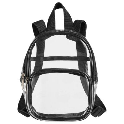 Unisex Clear PVC Mini Backpack Thumbnail
