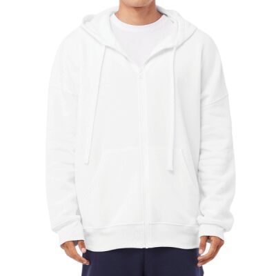 Unisex Sponge Fleece DTM Full-Zip Hooded Sweatshirt Thumbnail