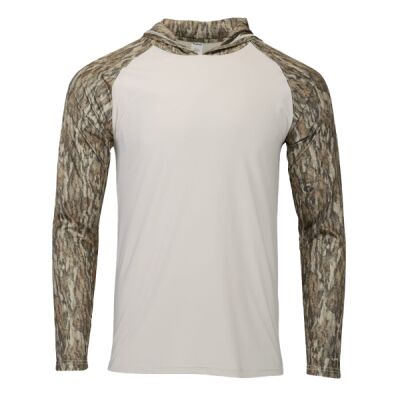 Men's Biloxi Performance Colorblocked Hooded Sweatshirt Thumbnail