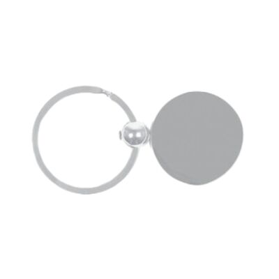 Round Metal Keychain Thumbnail