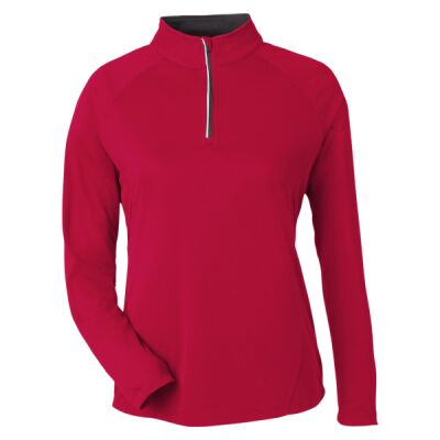 Women's Origin Performance Pique Quarter-Zip Pullover Thumbnail