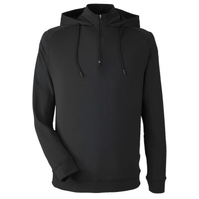 Unisex Vandyke Quarter-Zip Hooded Sweatshirt Thumbnail
