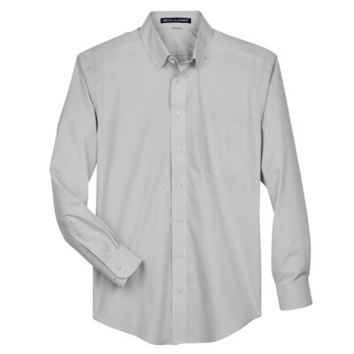 Men's Crown Collection® Broadcloth Woven Dress Shirt Thumbnail