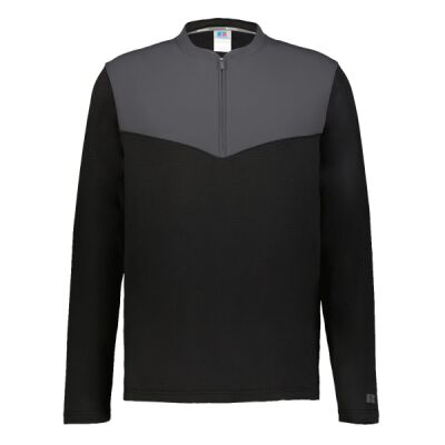 Unisex Sideline Grid Fleece Quarter-Zip Pullover Thumbnail