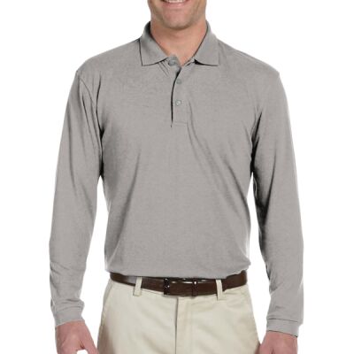 Men's Easy Blend™ Long-Sleeve Polo Thumbnail