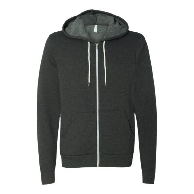Unisex Sponge Fleece Full-Zip Hoodie Sweatshirt Thumbnail