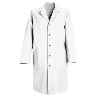 Unisex Button Front Lab Coat Thumbnail
