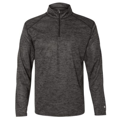 Men's Tonal Blend Quarter-Zip Pullover Thumbnail