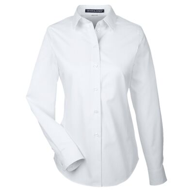 Ladies' Crown Collection® Royal Dobby Woven Shirt Thumbnail