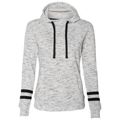 Ladies' Melange Scuba Neck Sweatshirt Thumbnail