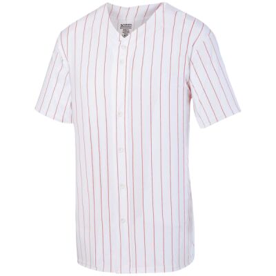Unisex Pin Stripe Baseball Jersey Thumbnail