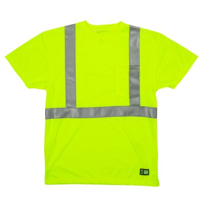 Men's Hi-Vis Class 2 Performance Pocket T-Shirt Thumbnail