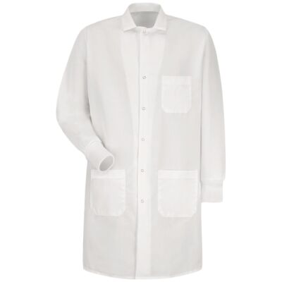 Unisex Poplin Specialized Cuffed Lab Coat Thumbnail