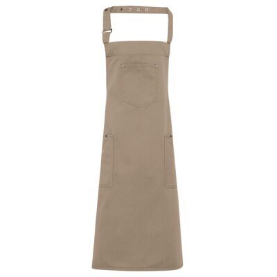 Unisex Cotton Chino Bib Apron Thumbnail